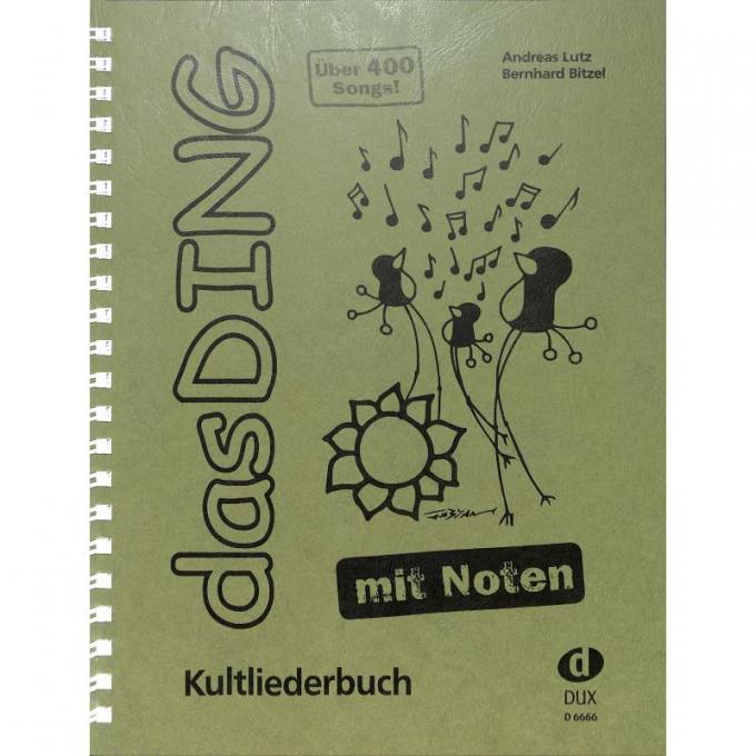 Das Ding 1 mit Noten - Andreas Lutz - Kultliederbuch