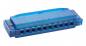 Preview: Hohner Mundharmonika Translucent Harp C Blau