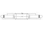 Preview: Omnitronic 3.0m 1 x 6,3 Klinke - 1 x 6,3 Klinke Audiokabel