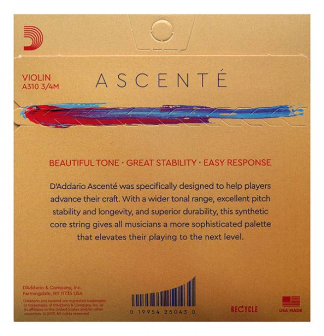 DAddario A310 3/4 Ascente Violin Saiten