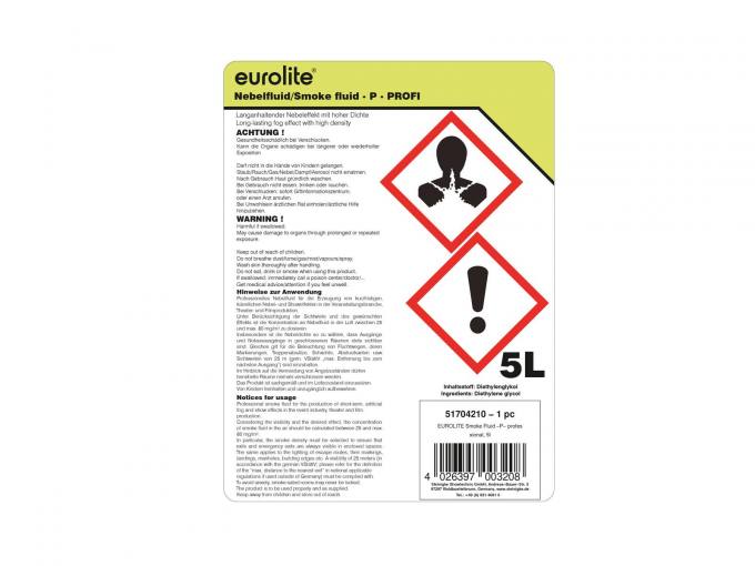 Preview: Eurolite 5L P Profi Smoke Nebelfluid