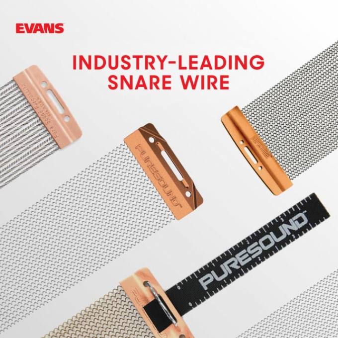 Preview: Evans Puresound Custom 14/20 Snare Teppich