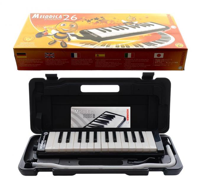 Hohner Melodica Student 26 Schwarz