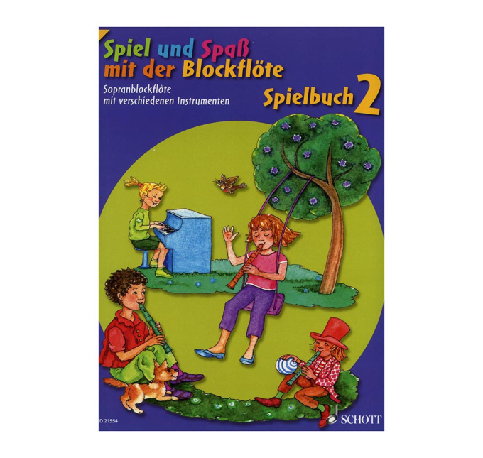 Spiel und Spaß mit der Blockflöte - Spielbuch 2 - Gerhard Engel