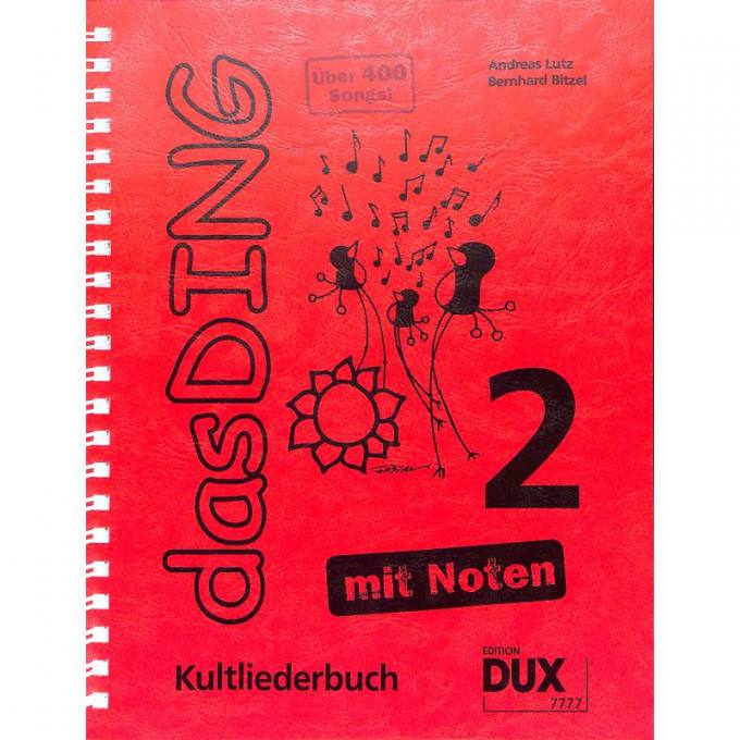 Das Ding 2 mit Noten - Andreas Lutz - Kultliederbuch