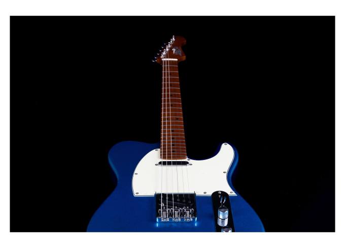 Jet Guitars JT-300 LPB Lake Placid Blue E-Gitarre