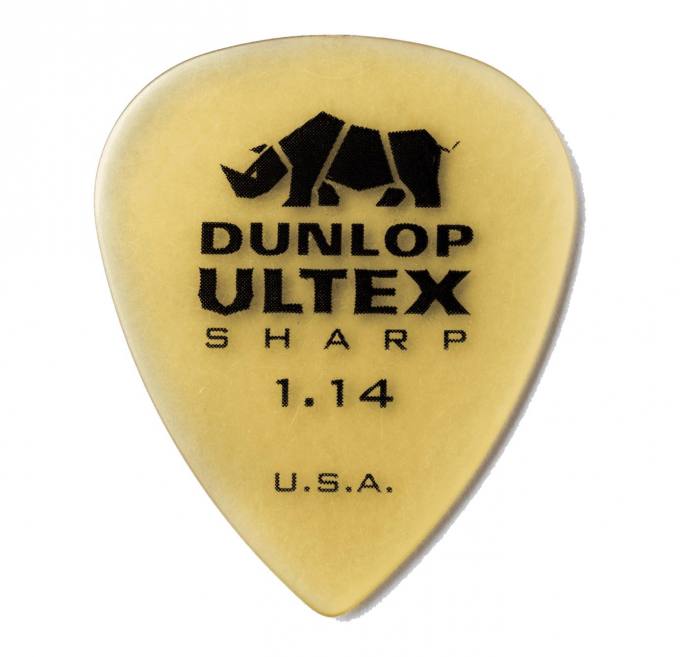 Jim Dunlop Ultex Sharp 1.14 Plektrum 6er Set