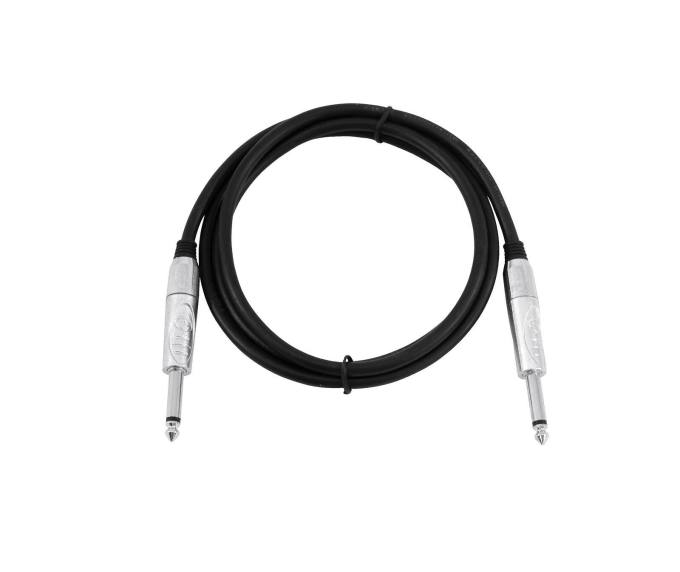 Preview: Omnitronic 1.5m 1 x 6,3 Klinke - 1 x 6,3 Klinke Audiokabel