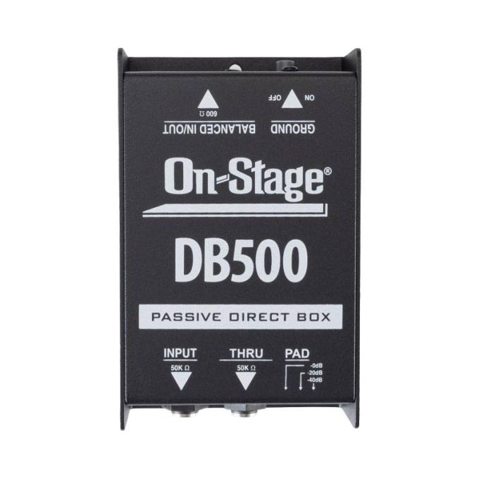 On-Stage DB500 Passive DI Box