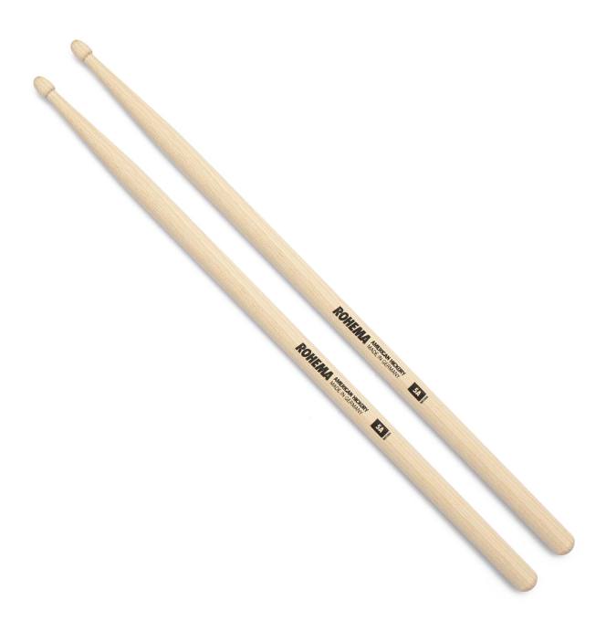 Rohema 5A Natural Drum Sticks