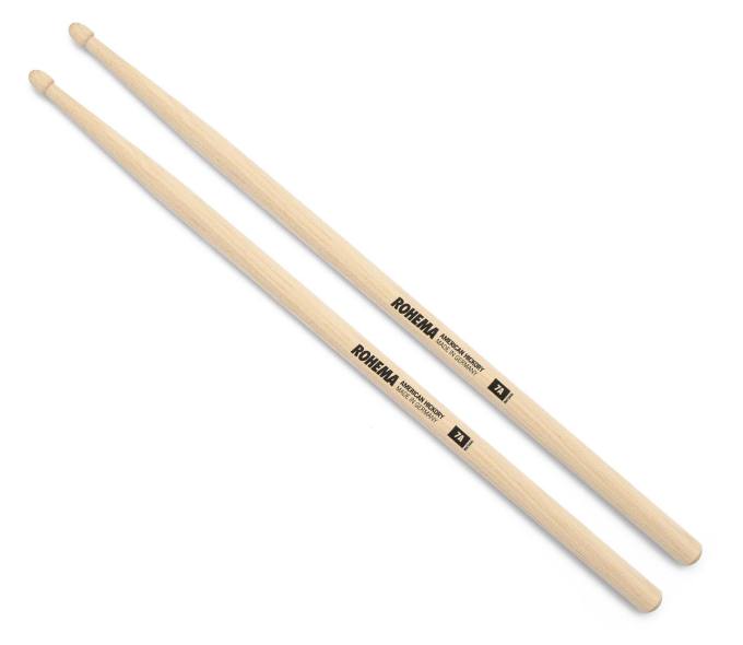 Rohema 7A Natural Drum Sticks