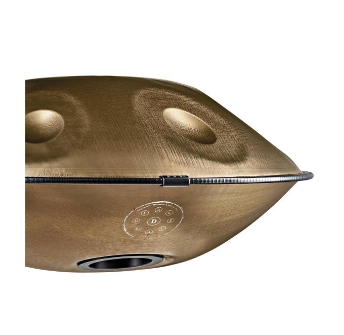 Preview: Sonic Energy HPSTL90 Sensory Handpan Vintage Gold