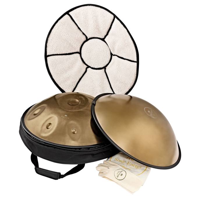 Sonic Energy HPSTL90 Sensory Handpan Vintage Gold