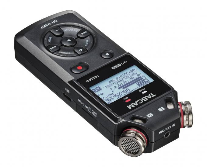 Preview: Tascam DR-05XP Audiorecorder USB-Interface