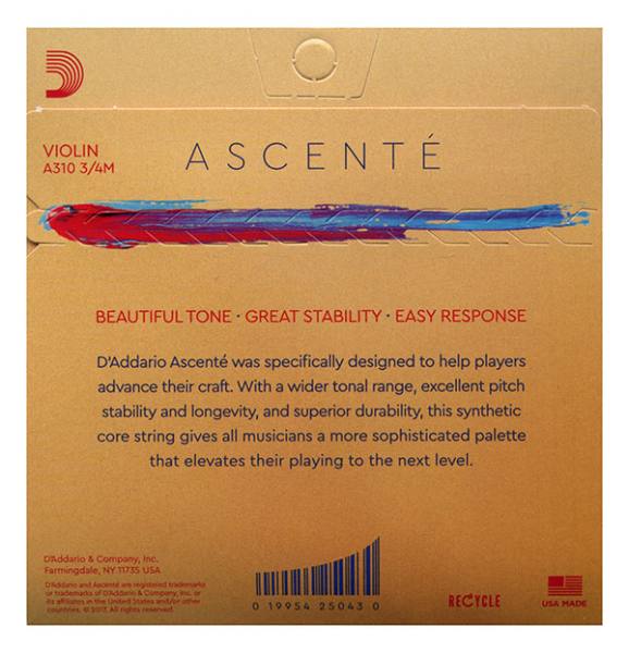 DAddario A310 3/4 Ascente Violin Saiten