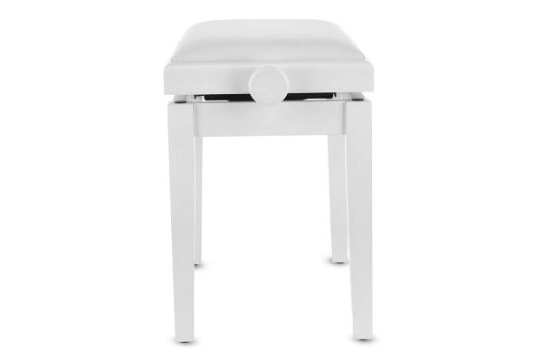 Gewa Deluxe Klavierbank Weiß Matt - Sitz Weiß