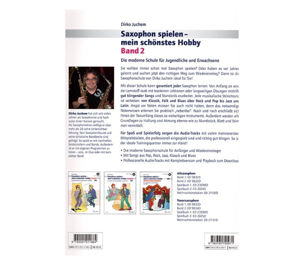 Saxophon spielen - mein schönstes Hobby Band 2