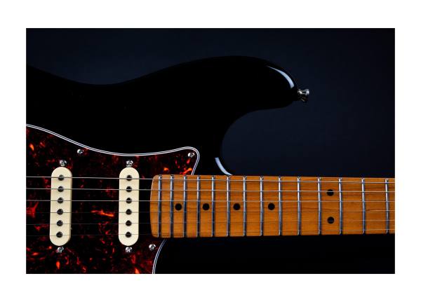 Jet Guitars JS-300 BK Black E-Gitarre