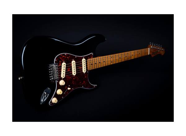 Jet Guitars JS-300 BK Black E-Gitarre