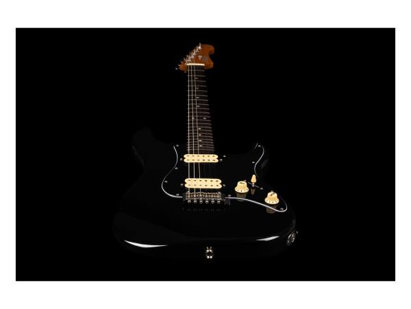 Jet Guitars JS-400 BKR H Black E-Gitarre