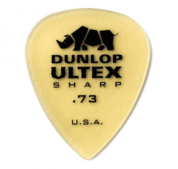 Jim Dunlop Ultex Sharp 0.73 Plektrum 6er Set