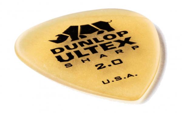 Jim Dunlop Ultex Sharp 2.00 Plektrum 6er Set