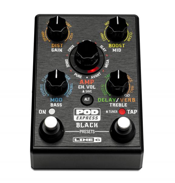 Line 6 Pod Express Black Effekt Pedal