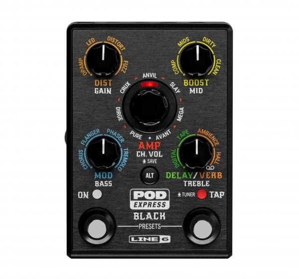 Line 6 Pod Express Black Effekt Pedal