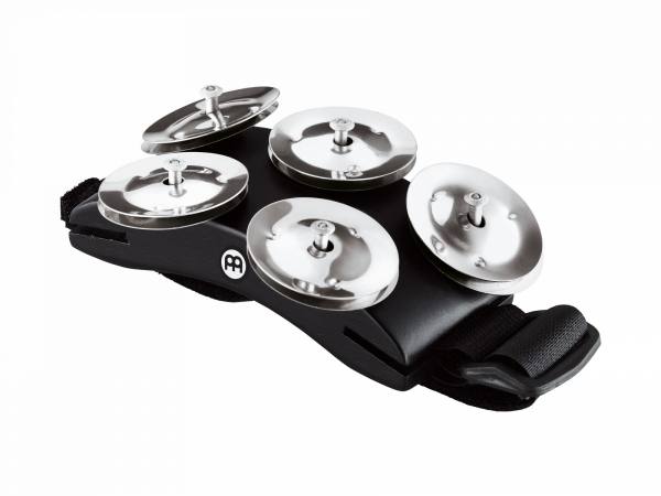 Meinl Percussion CFT5-BK Cajon Foot Tambourine