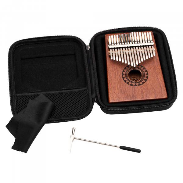 Meinl Percussion KA17SU Sound Hole Designer Kalimba Sun