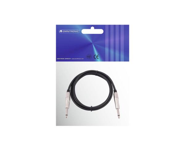 Omnitronic 1.5m 1 x 6,3 Klinke - 1 x 6,3 Klinke Audiokabel
