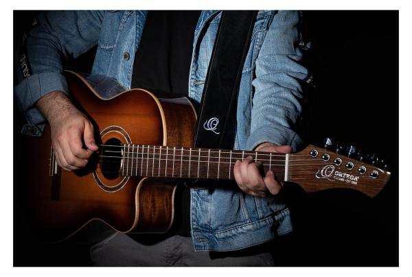 Ortega OSCL-3 Vintage Ash Black Gitarrengurt