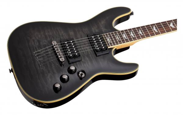 Schecter Omen Extreme 6 See Thru Black E-Gitarre