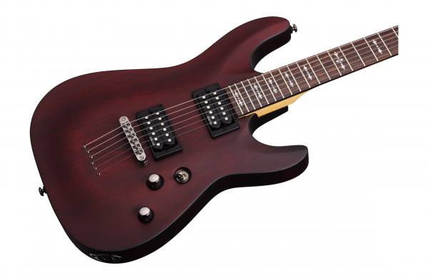 Schecter Omen 6 Walnut Satin E-Gitarre