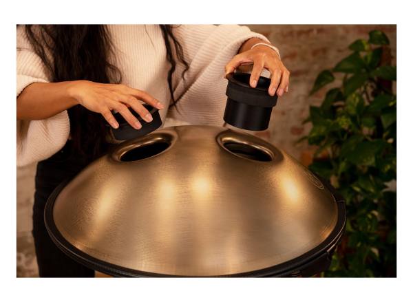 Sonic Energy HPSTL90 Sensory Handpan Vintage Gold