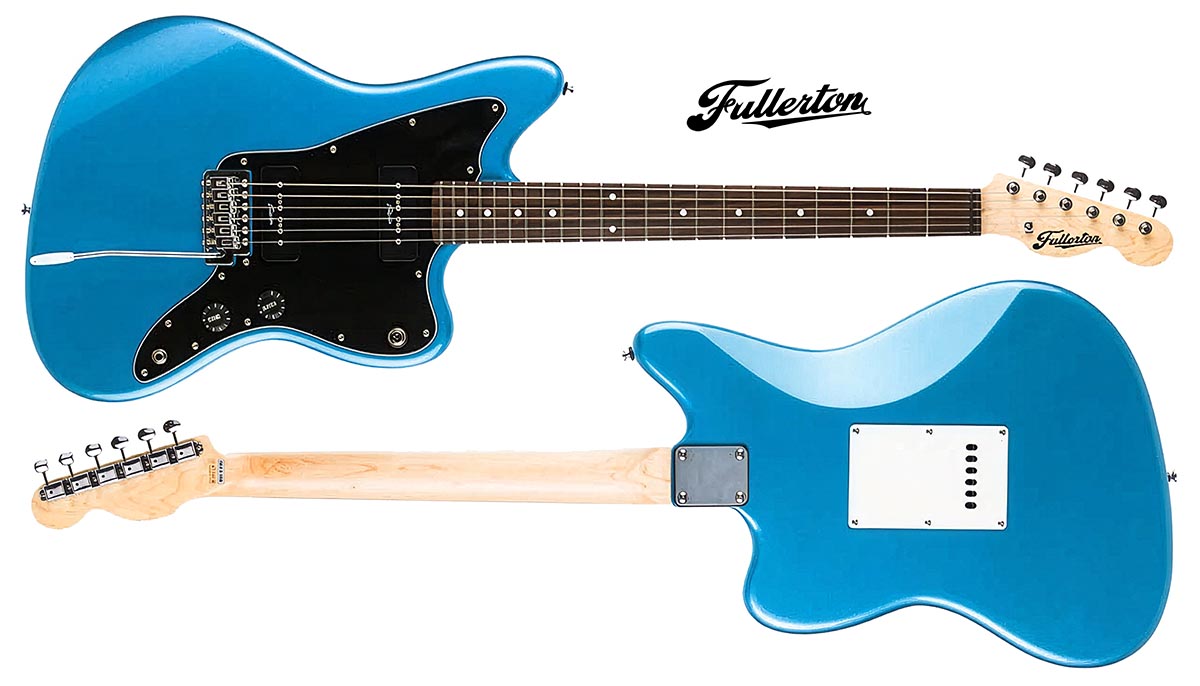 Fullerton JZ-01-MBL Midnight Blue E-Gitarre