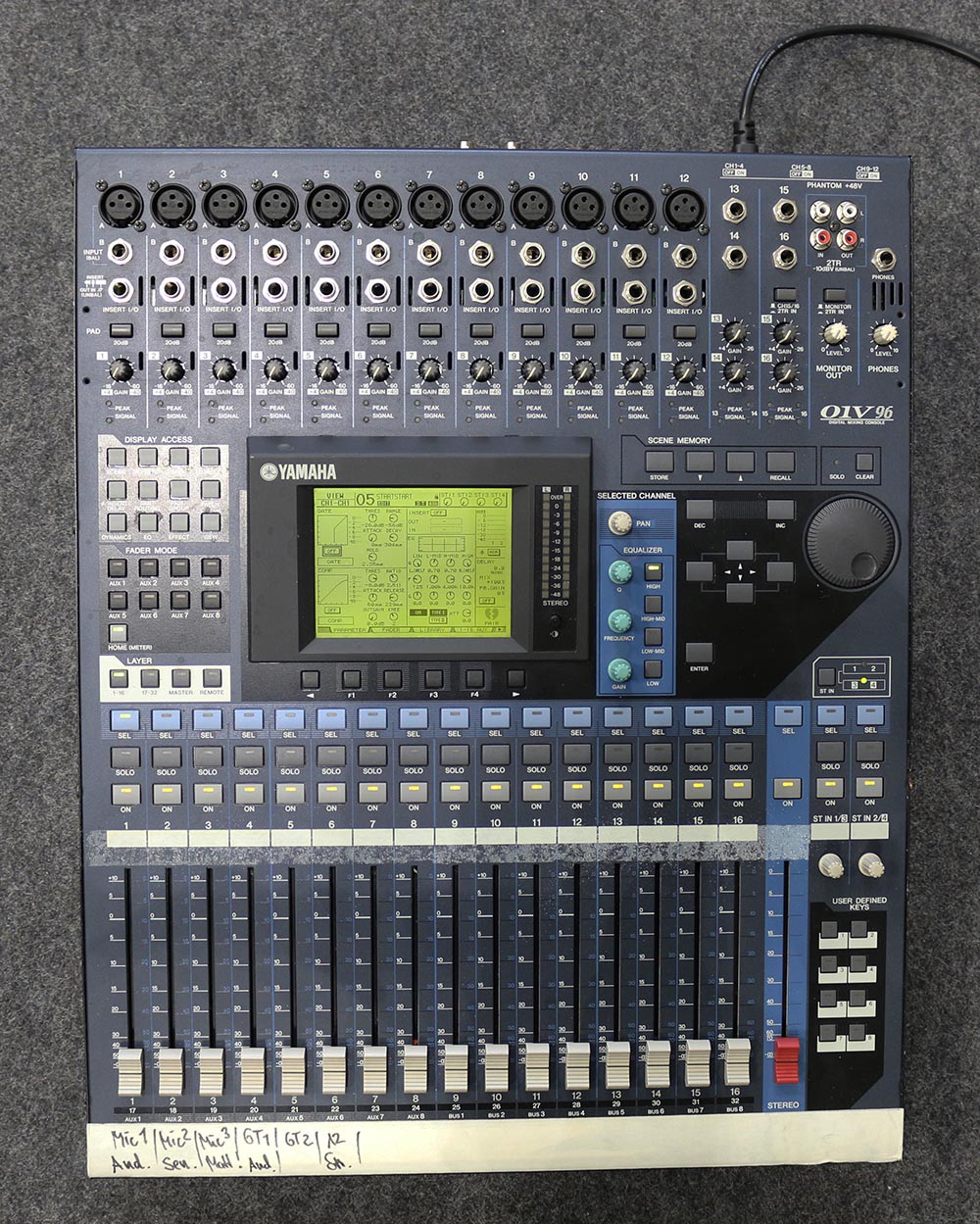 Yamaha 01V96 VCM Mischpult - in Weimar lokal anmieten